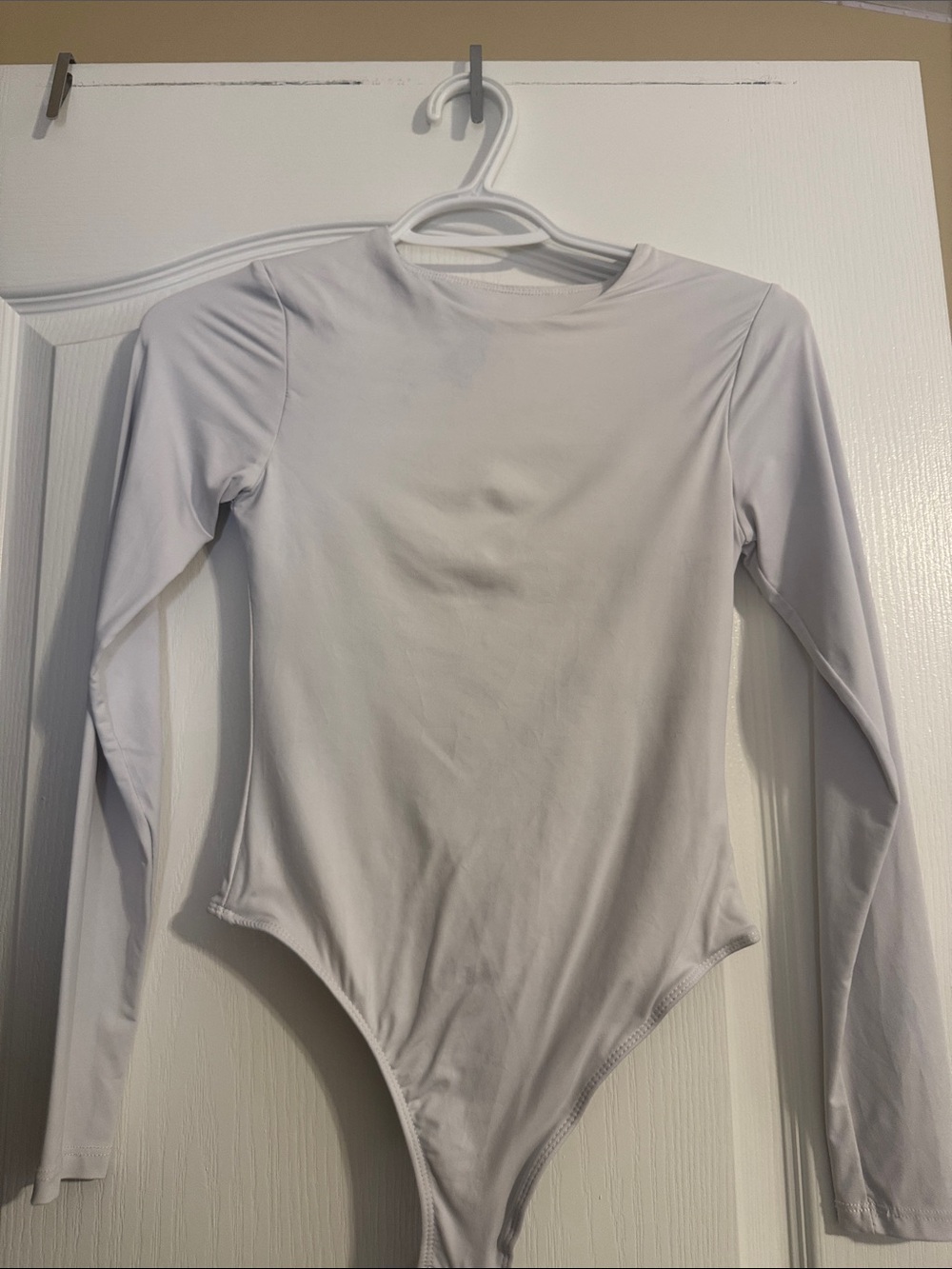 Ardene White Long-Sleeve Kids One-Piece Bodysuit